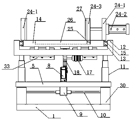 Assembly type limiting welding platform for machining of large-scale welding part
