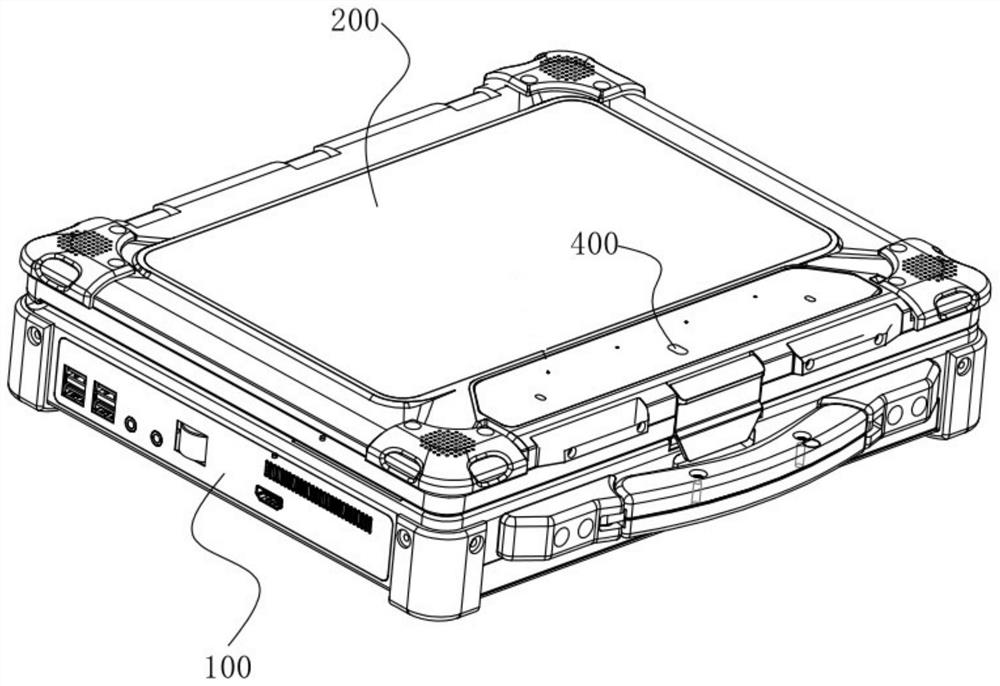 A simultaneous recording device with a built-in camera