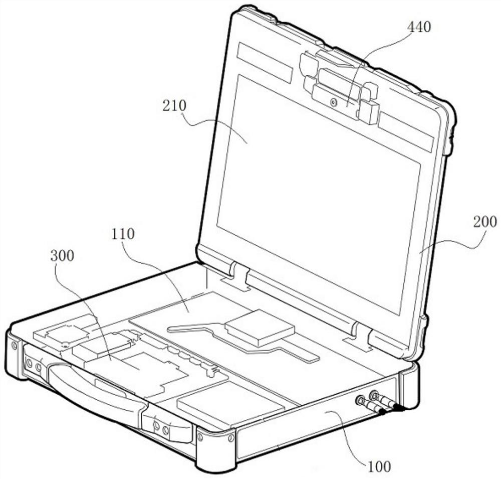 A simultaneous recording device with a built-in camera