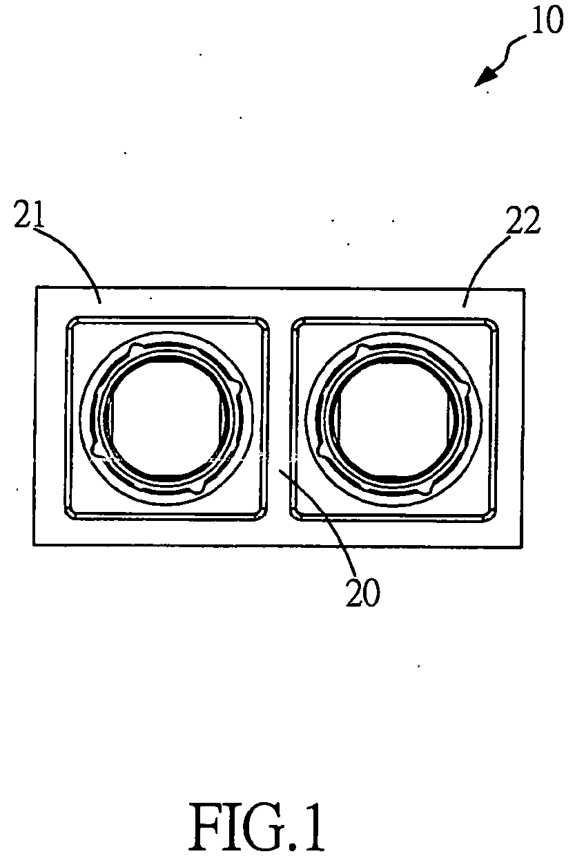 Image Capturing Module Having Multiple Lenses