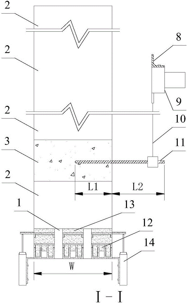 Mining overlying strata movement influence mine pressure simulation experiment device and cooperated monitoring method