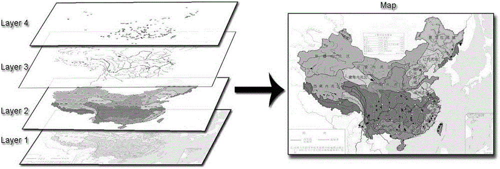 WebGIS (geographic information system) map optimization based gradation loading method for tens of thousands of cameras