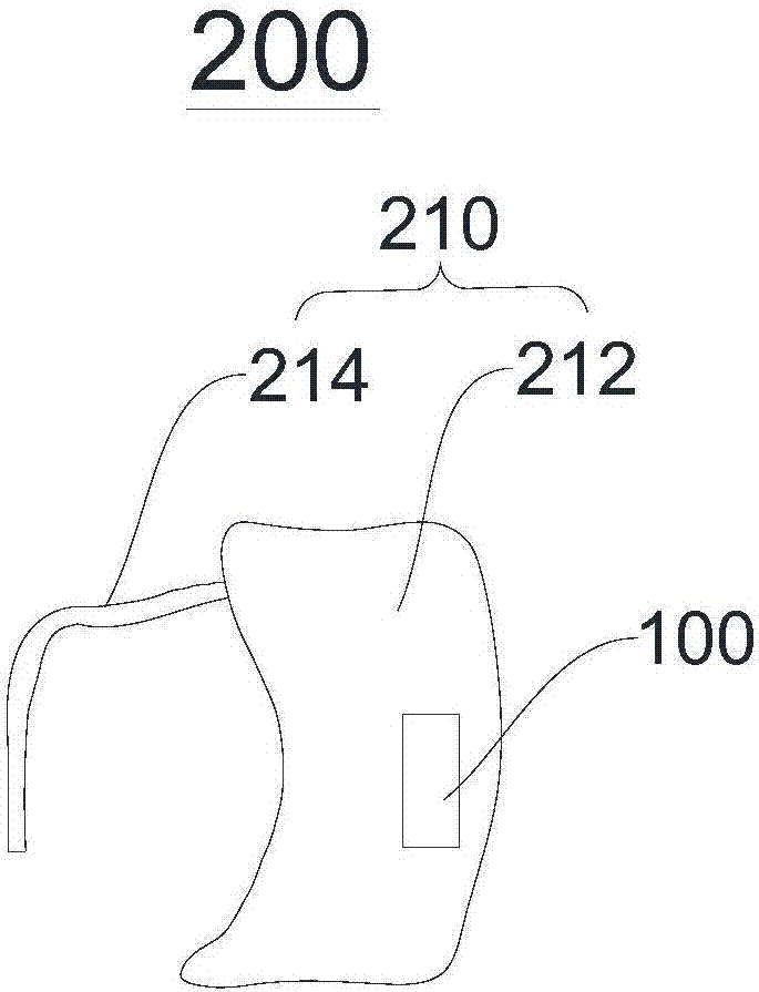 Ear-hooking vital-sign detection device and system