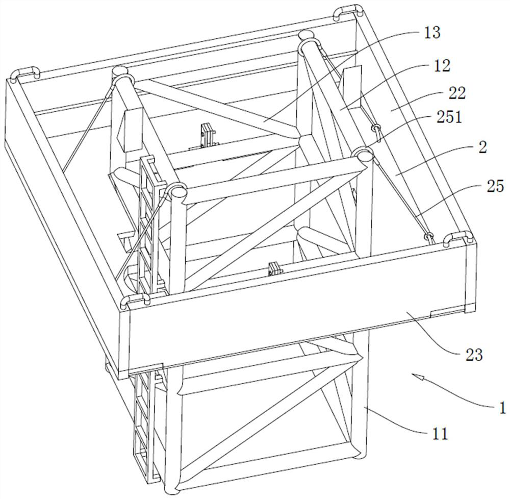 A method of installing a steel column