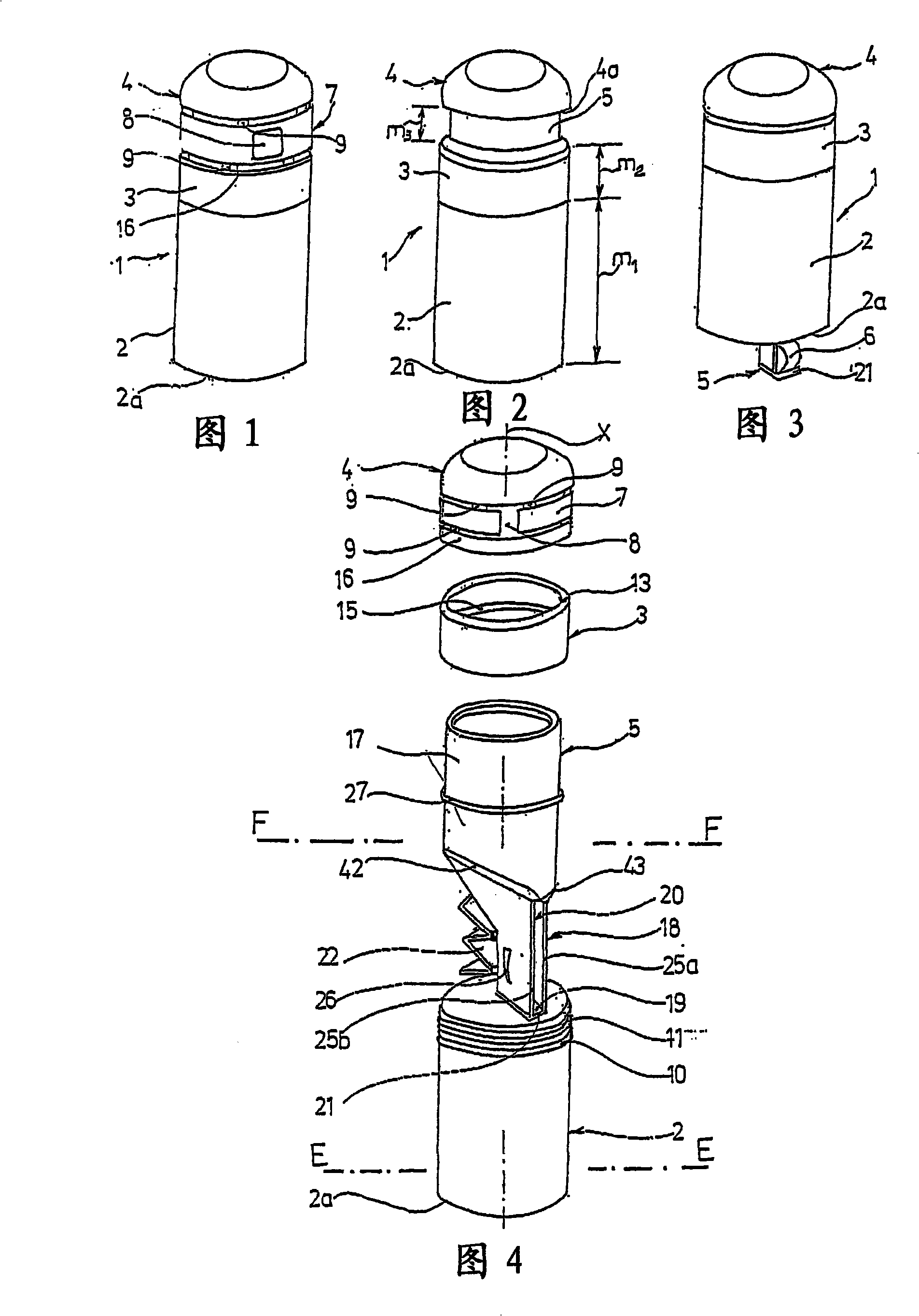 Device for the packaging and dispensing of solid shaped bodies, especially oral tablets or/and capsules