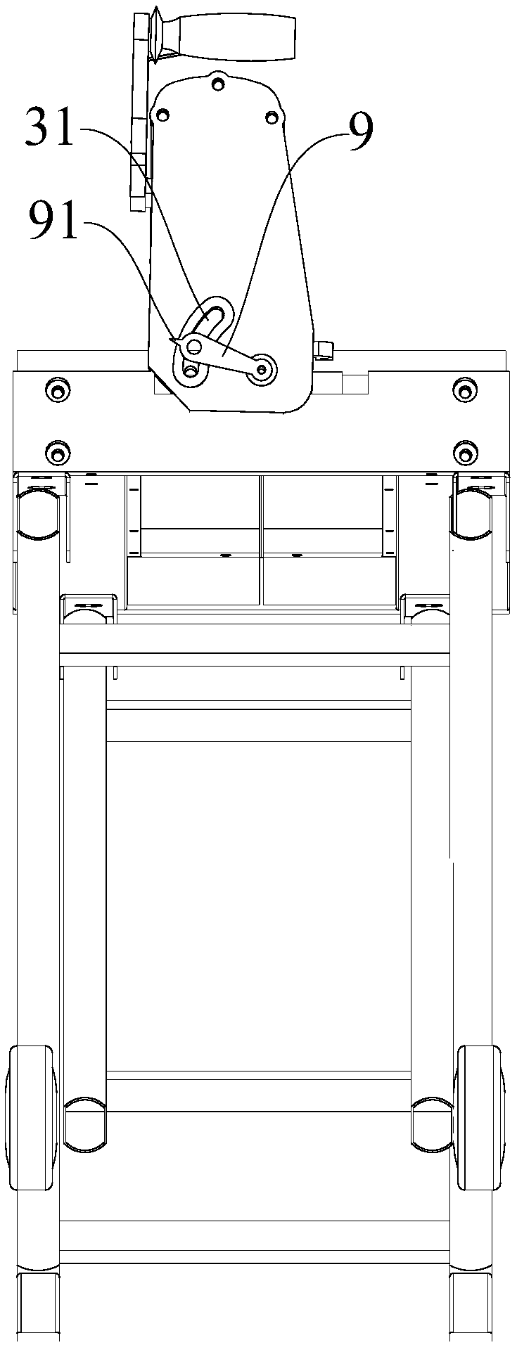 Stacked cutting machine