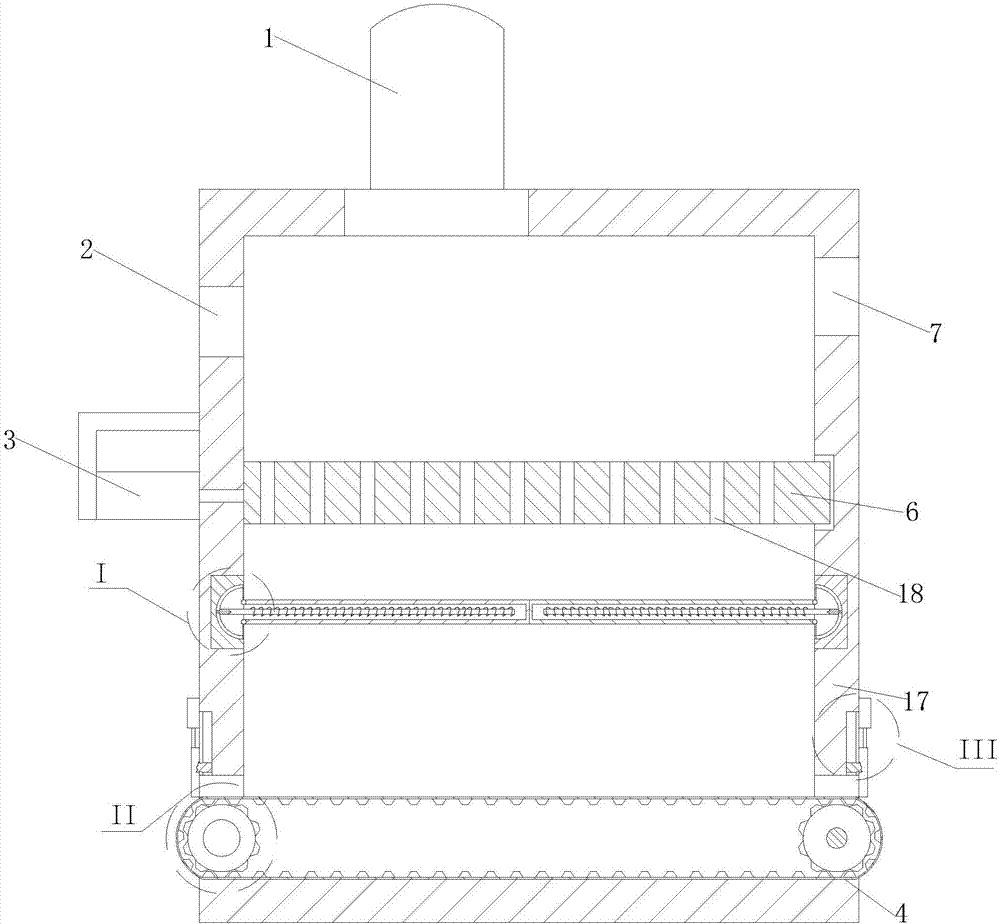 Self-dedusting hot blast stove