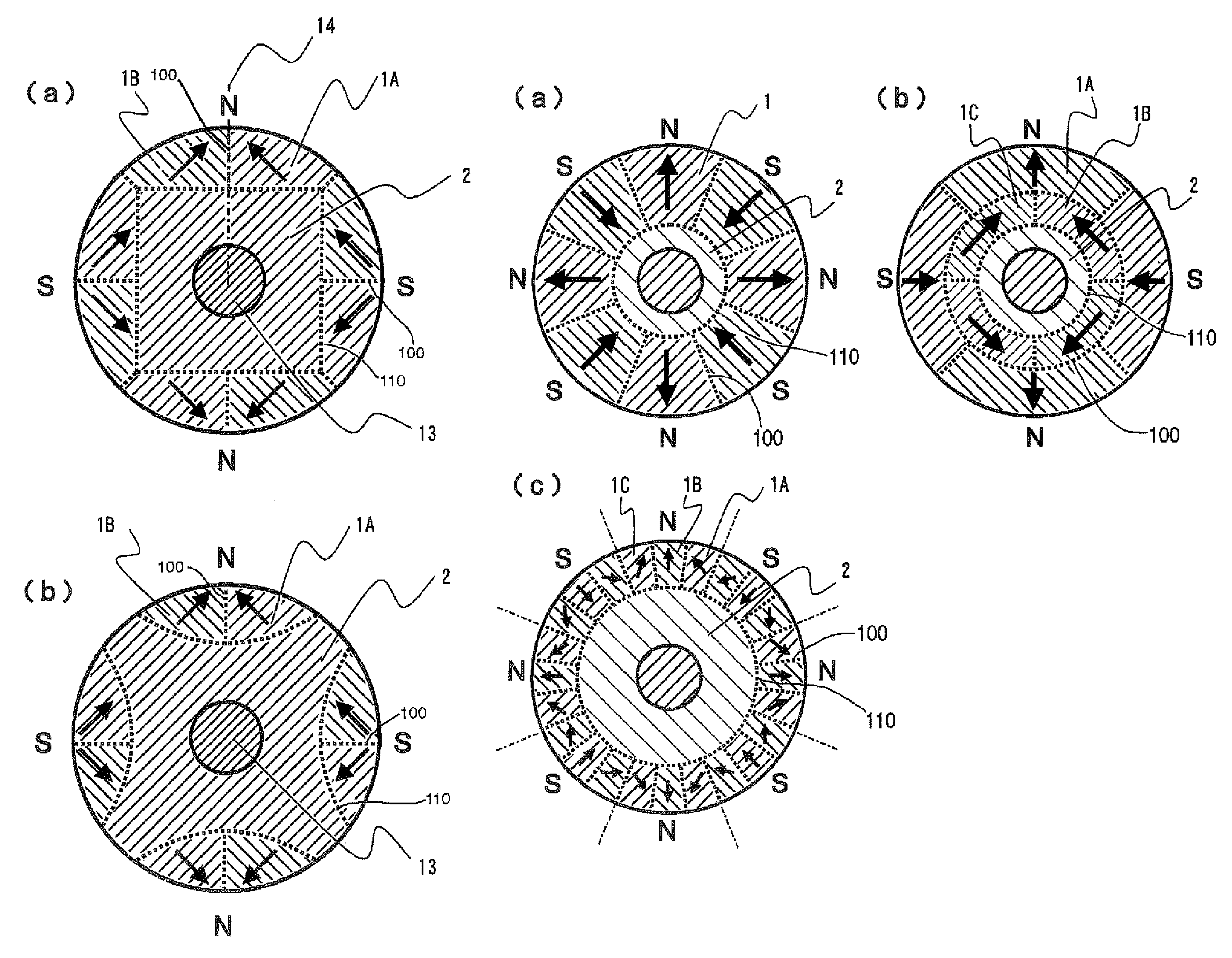 Rotor for motor and method for producing the same