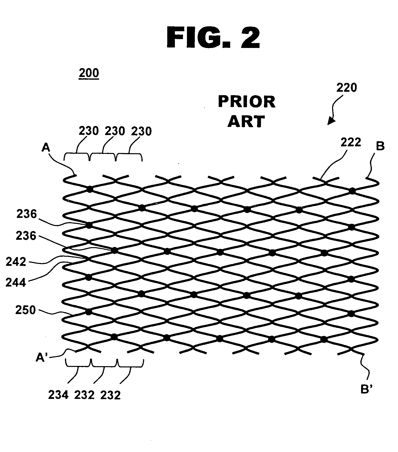 Coated stent having protruding crowns and elongated struts