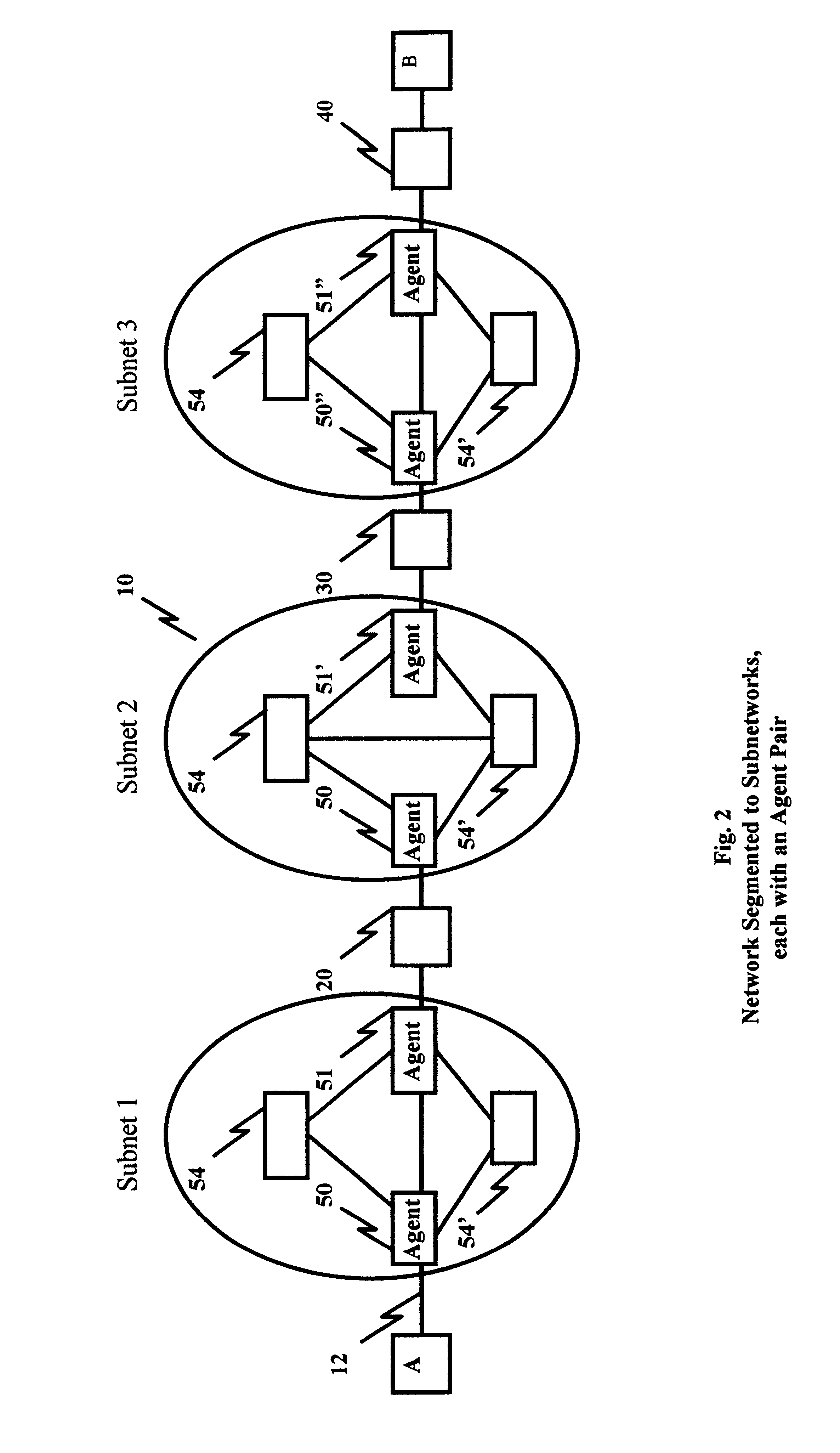 System and method for large file transfers in packet networks