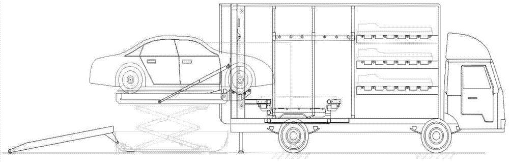 A mobile-based control method for power battery replacement of electric passenger vehicles