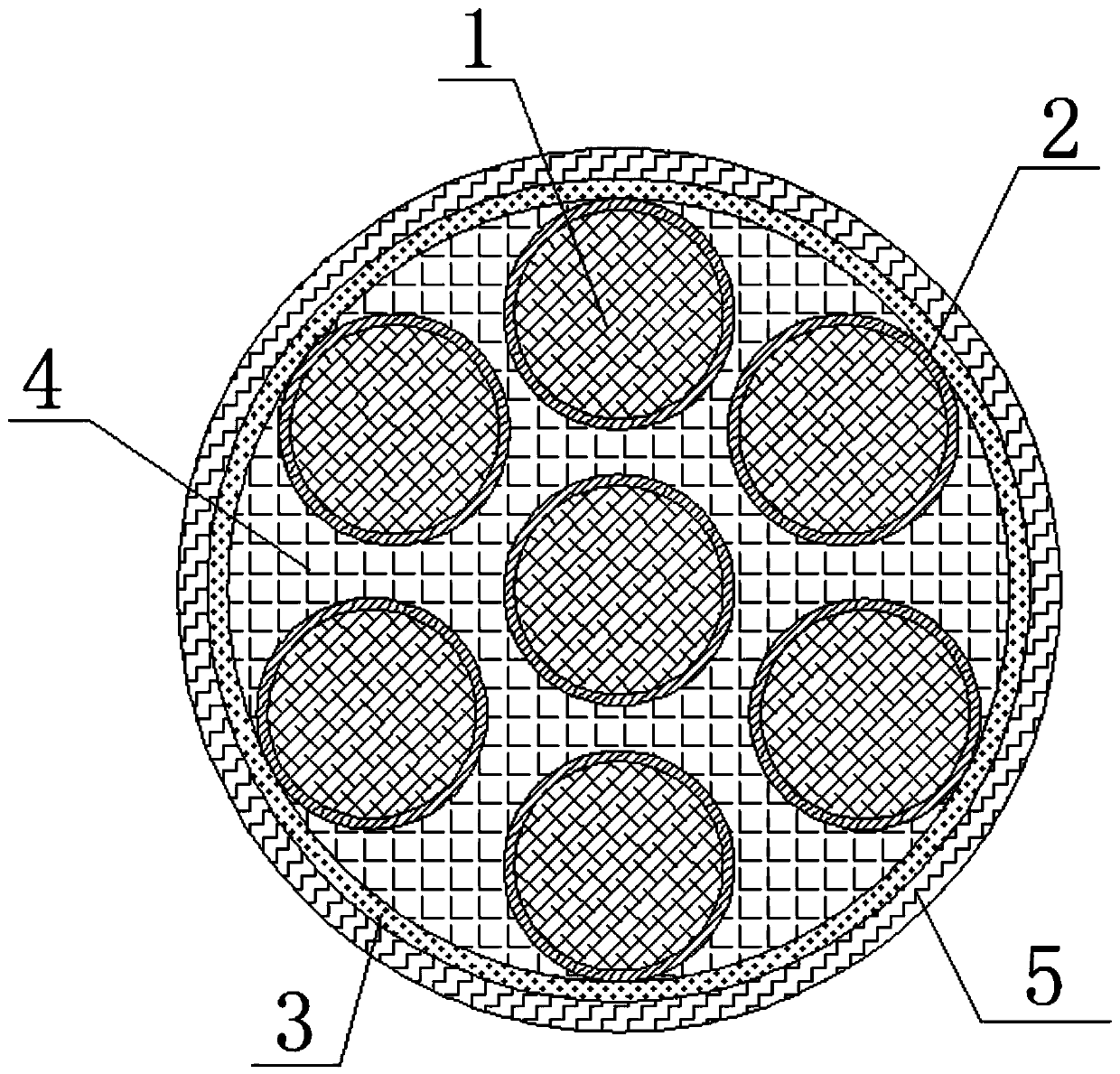 Interlocking armored cable for indoor decoration and wiring method thereof