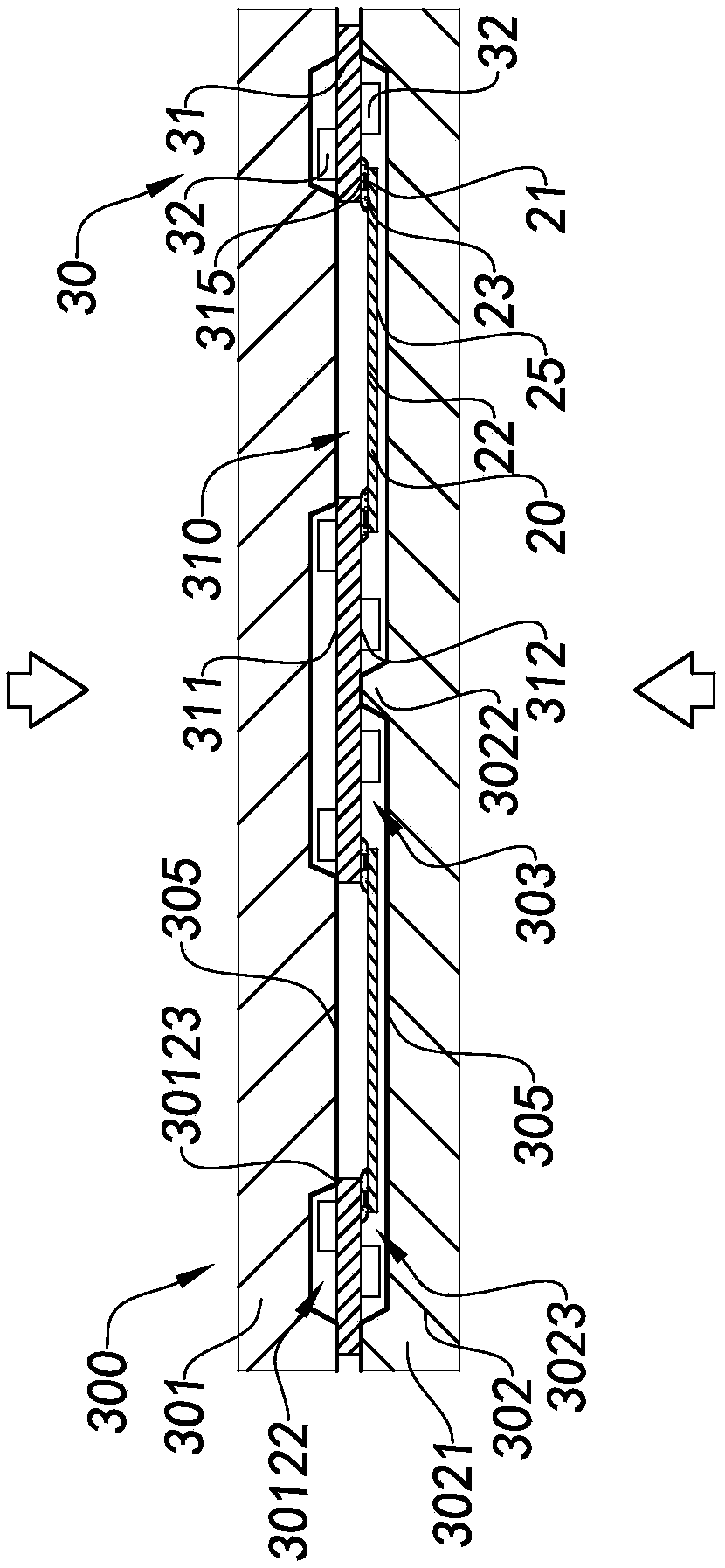 Image pick-up module set, molded circuit board assembly thereof, molded circuit board assembly semi-finished product, manufacturing method and electronic device