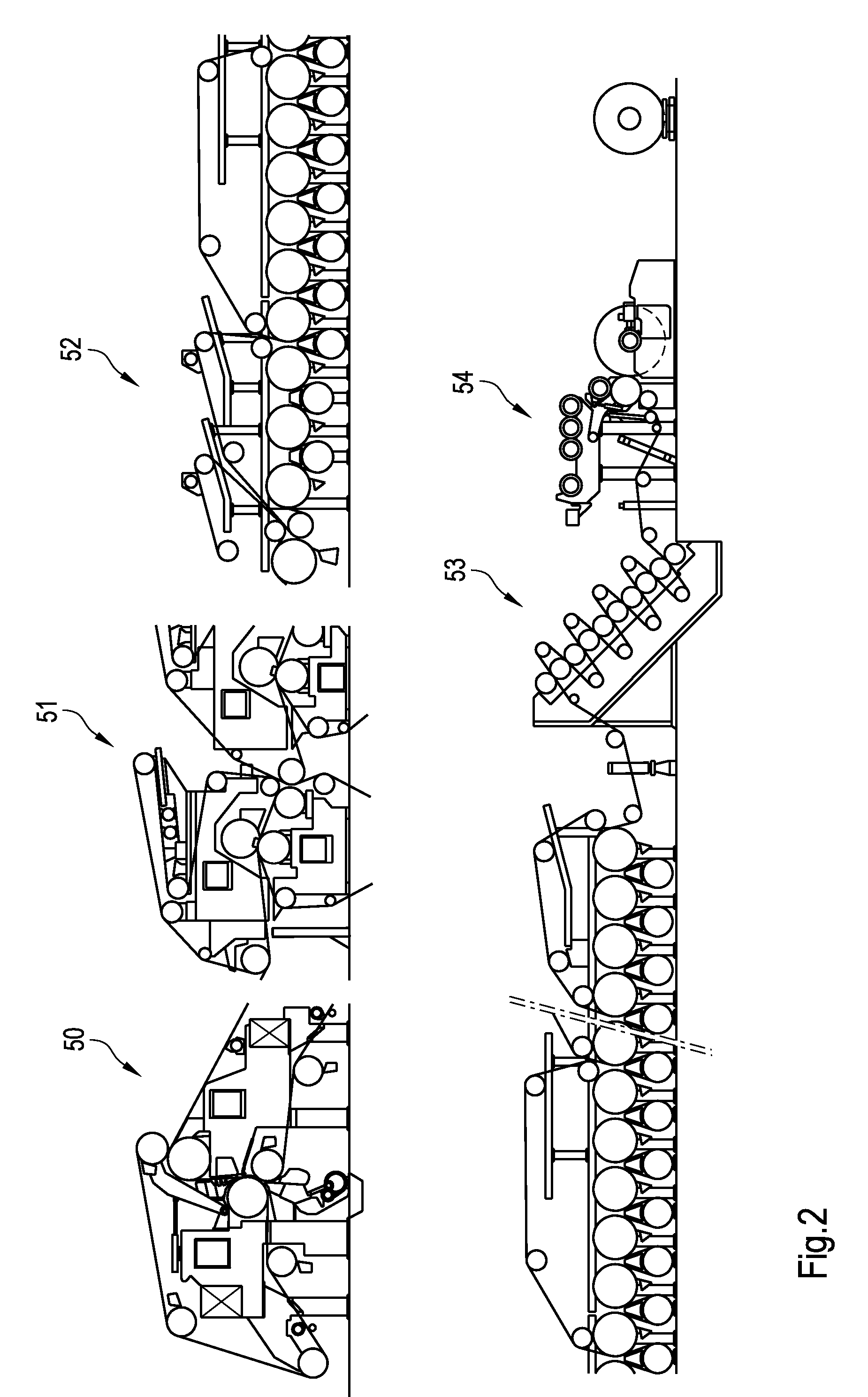 Method and apparatus of the prepartion of a fibrous stock suspension