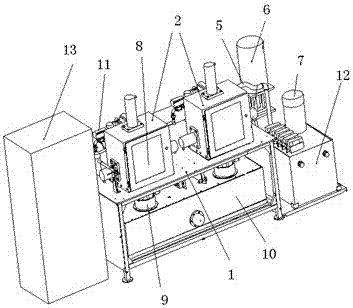 A cleaning method and device for a valve body cleaning machine