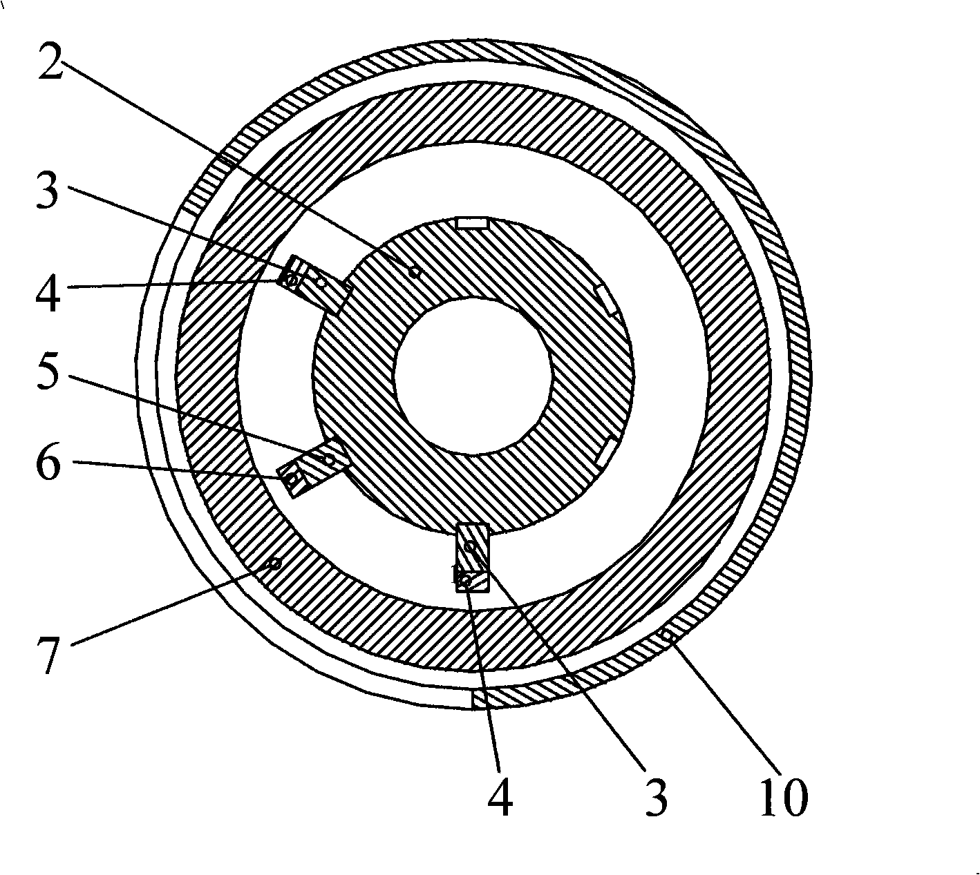 Rotary magnetron sputtering target
