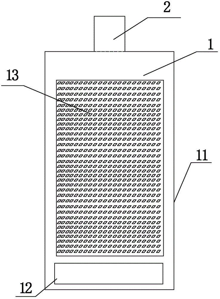 Management device and method for sudden gas environmental pollution