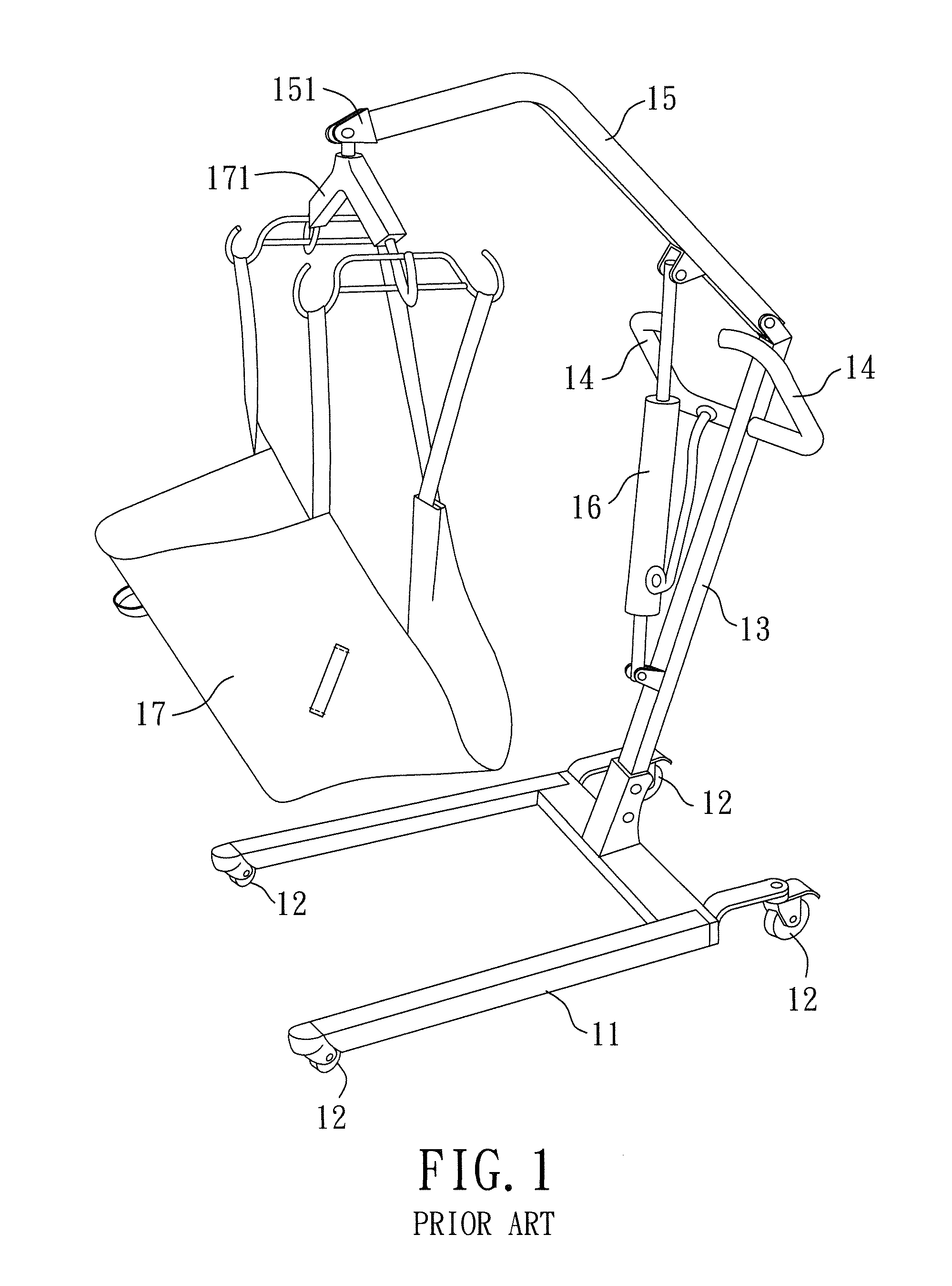Patient lift and transfer device