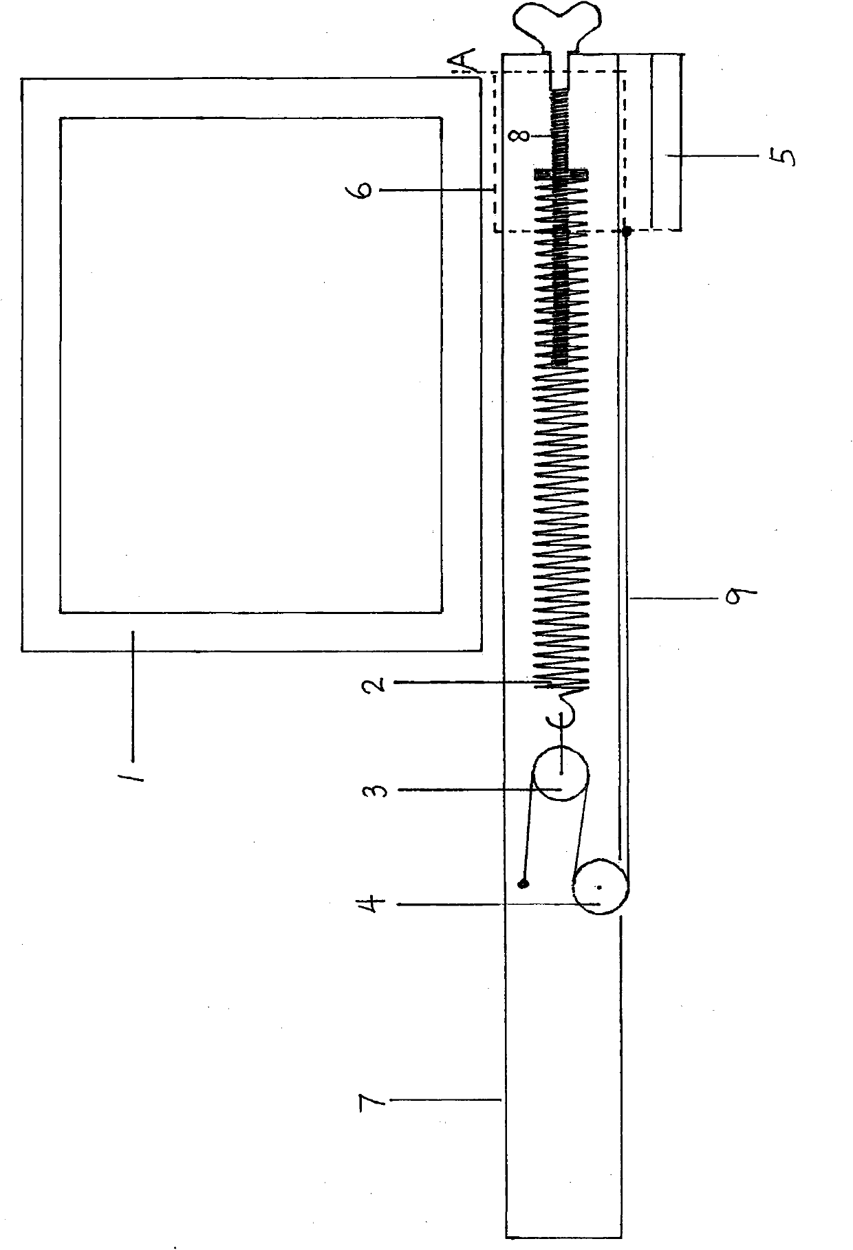 Method and structure for rain window closing device