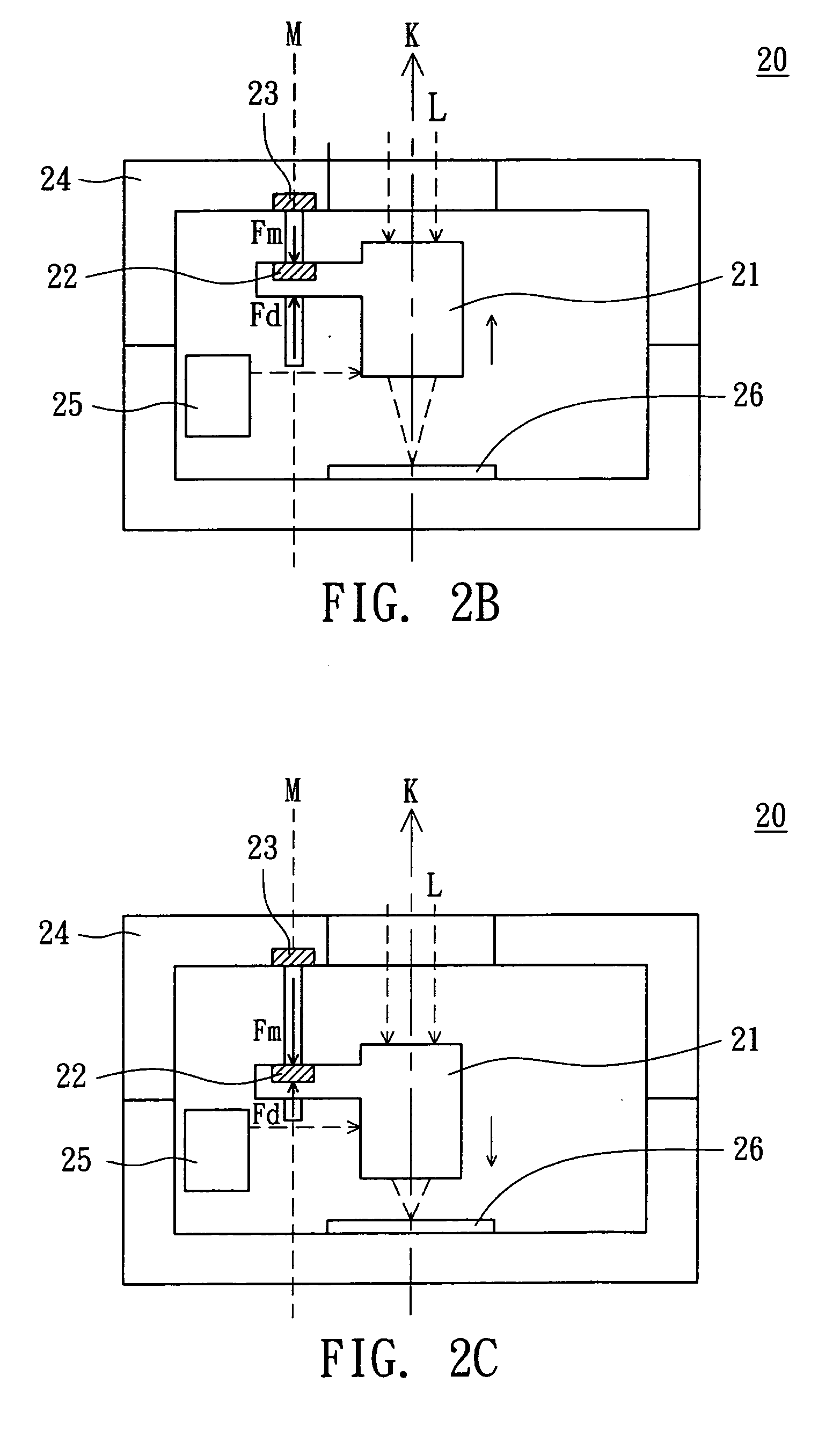 Camera module and lens moving control device thereof