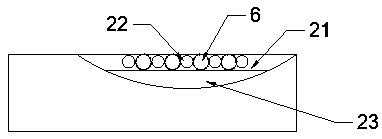 Wire cutting device of network information system