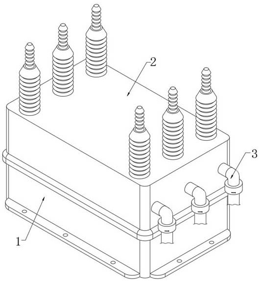 An insulated metal-enclosed combined electrical conductor with an efficient protective structure