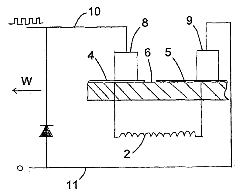 A power supply system and method for controlling a mechanically commutated electric motor