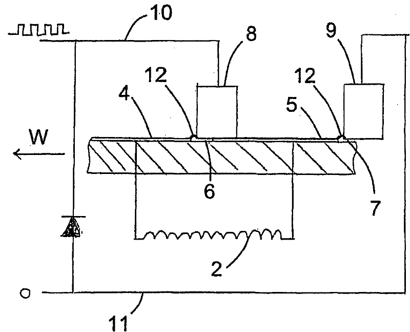 A power supply system and method for controlling a mechanically commutated electric motor