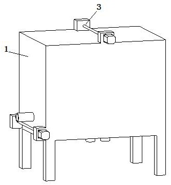 Wastewater collecting and treating device for bean product processing