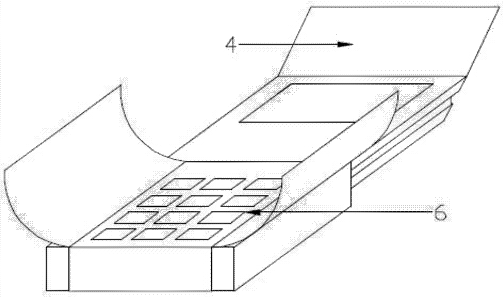 Dustproof POS machine