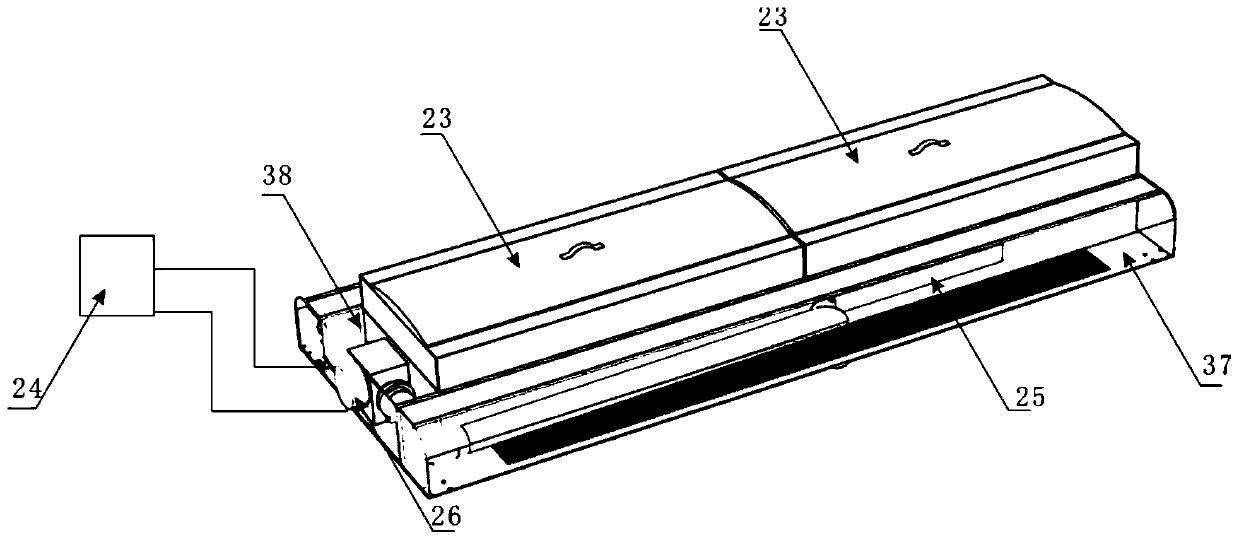 Multi-body-position large moxibustion device