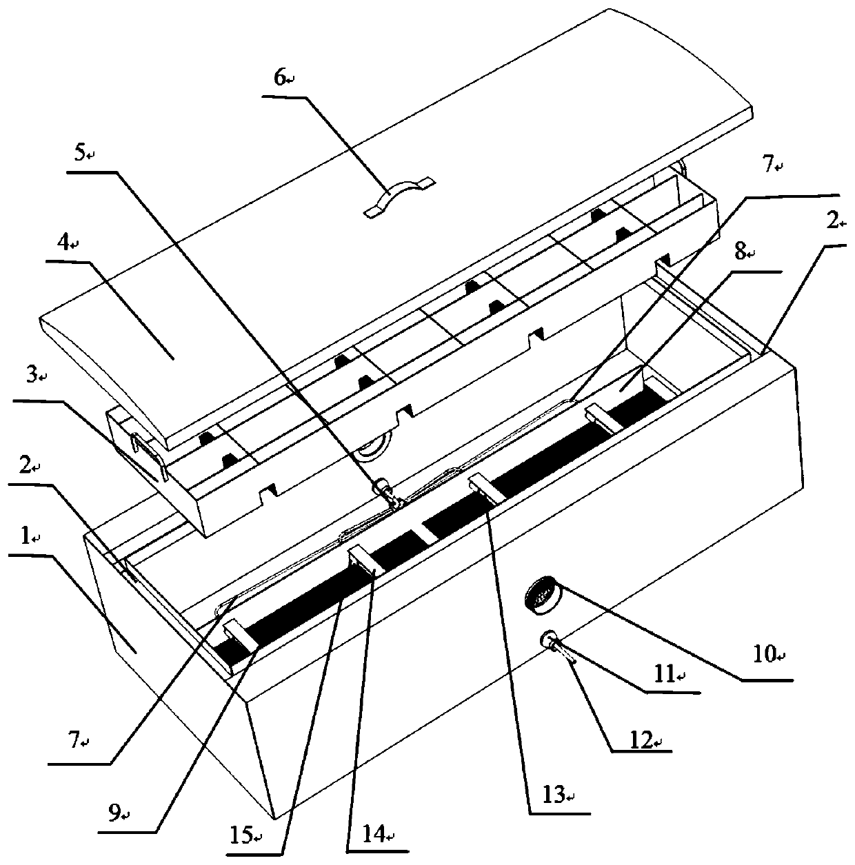 Multi-body-position large moxibustion device