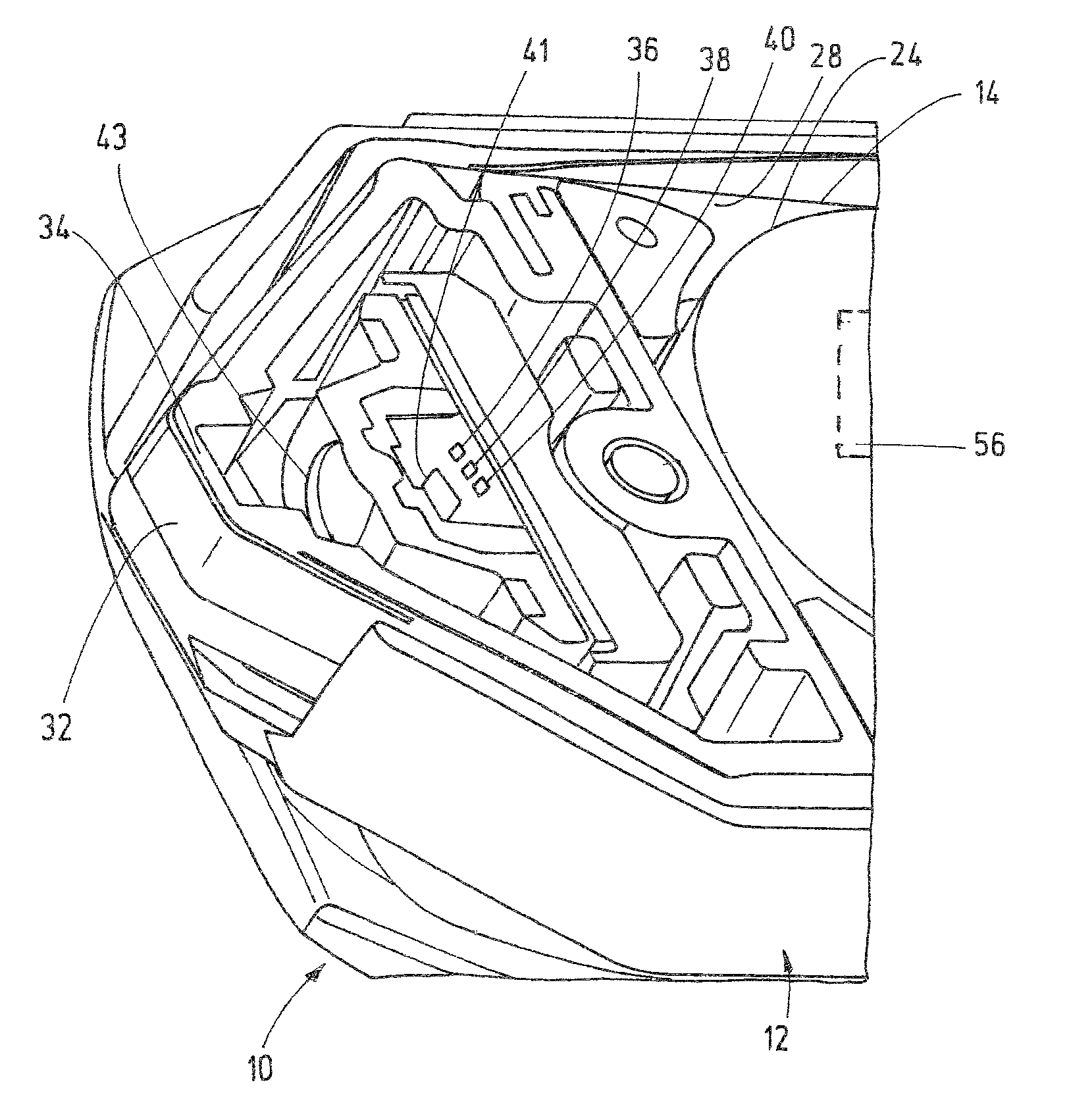 Test method and test device for analysing a body fluid
