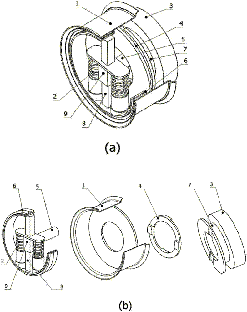 Electric wheel with built-in suspension and vehicle