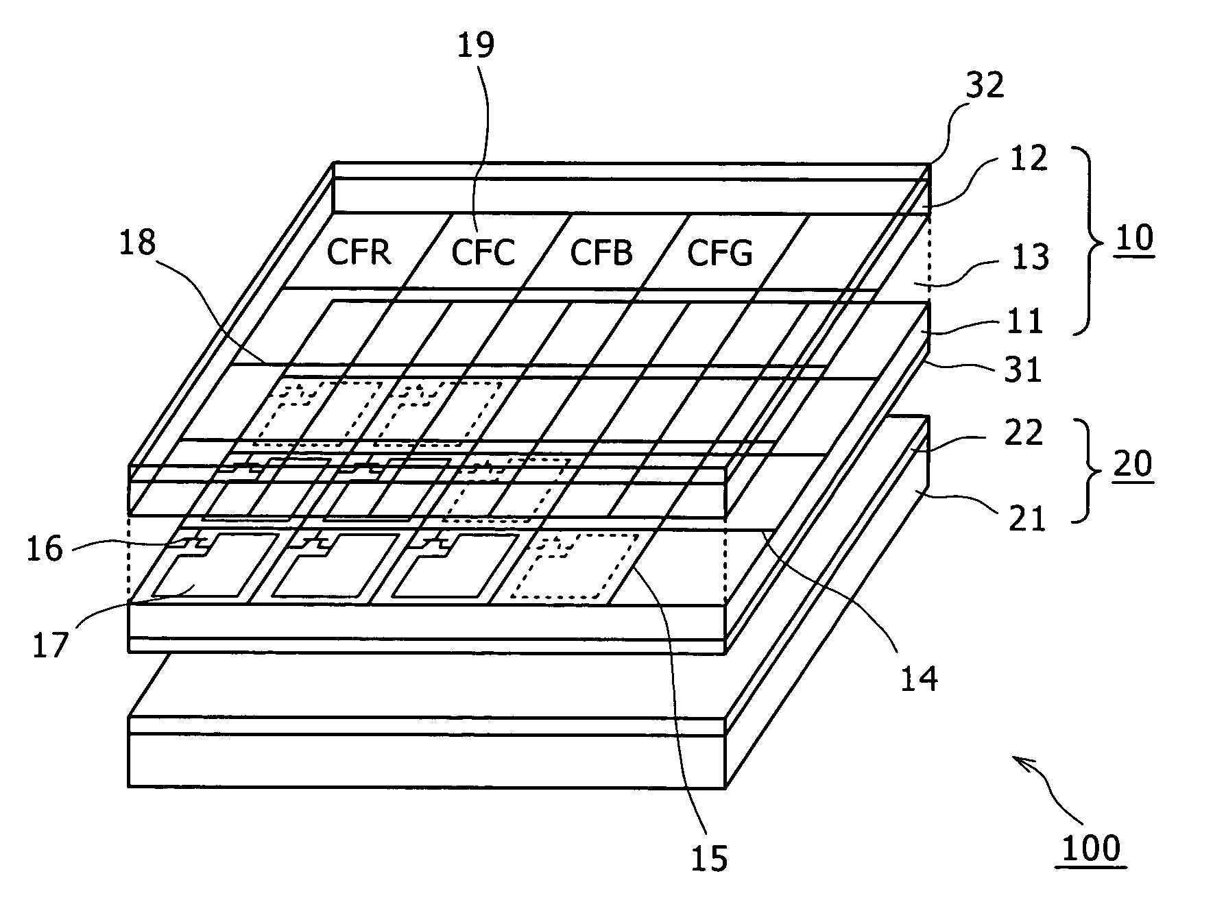 Constant current driving device, backlight light source device, and color liquid crystal display device