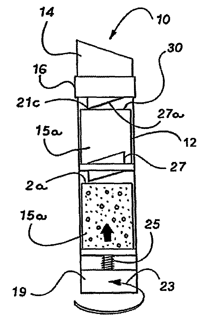 Method and device for applying hair color