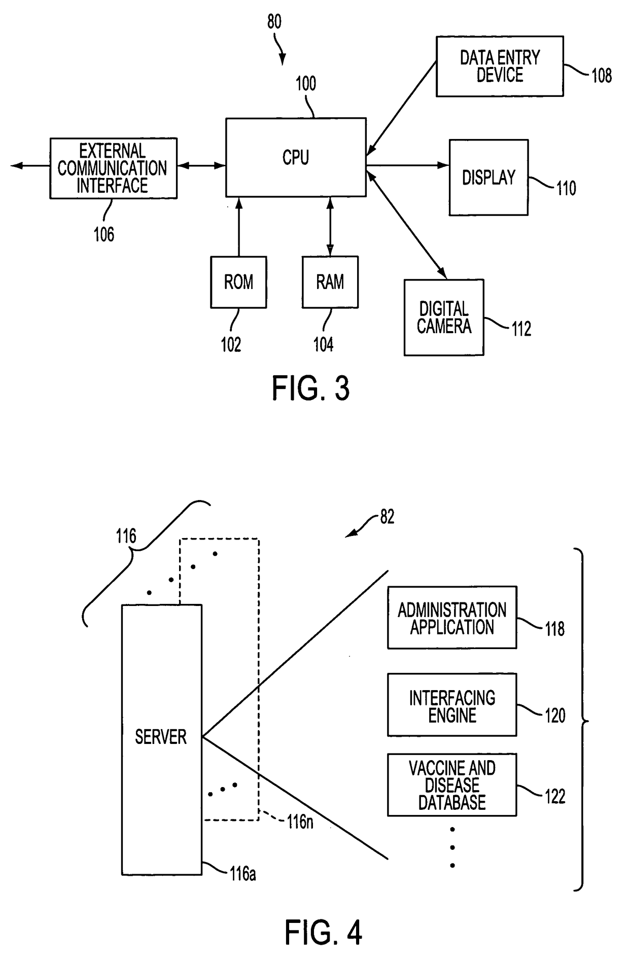 System for collecting, storing, presenting and analyzing immunization data having remote stations in communication with a vaccine and disease database over a network