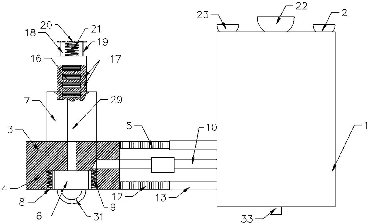 Novel push-pull type time switch