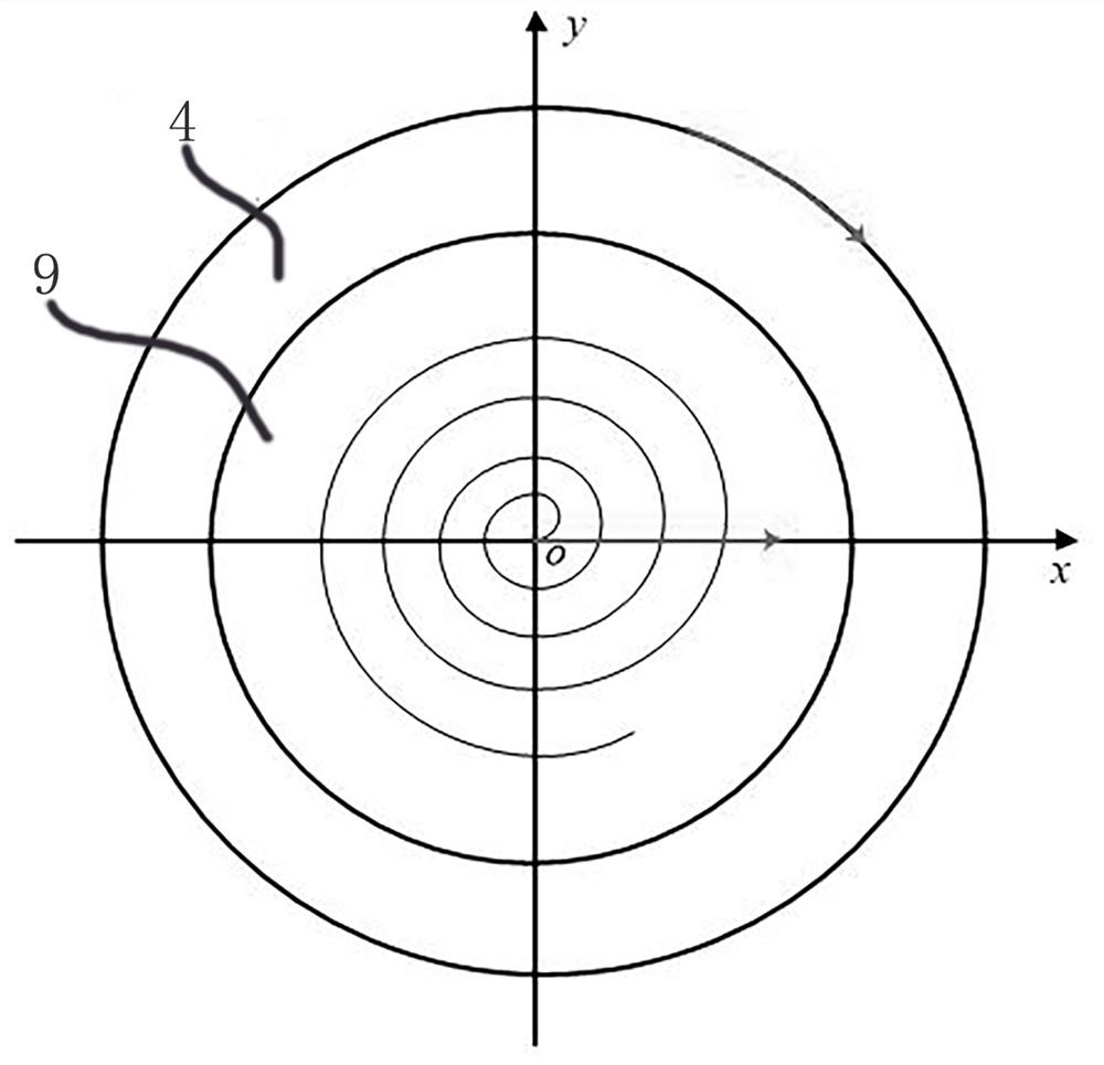 Equally-interval sampling method for spiral scanning type surface topography measurement