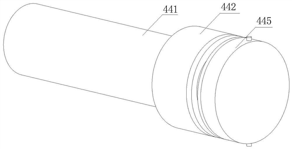 A copper wire drawing device for cable production and its drawing method