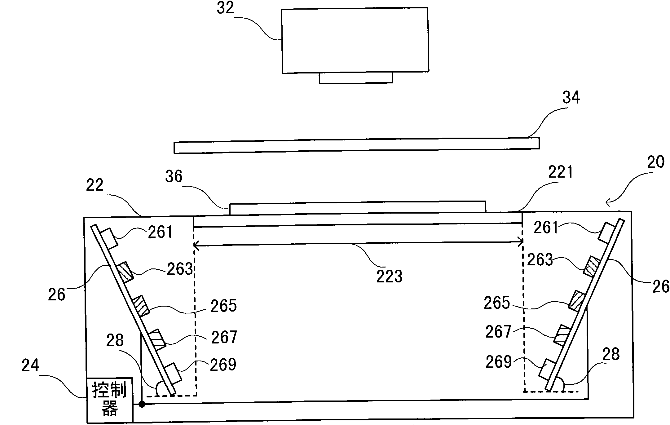 Light source device for fluorescence photography