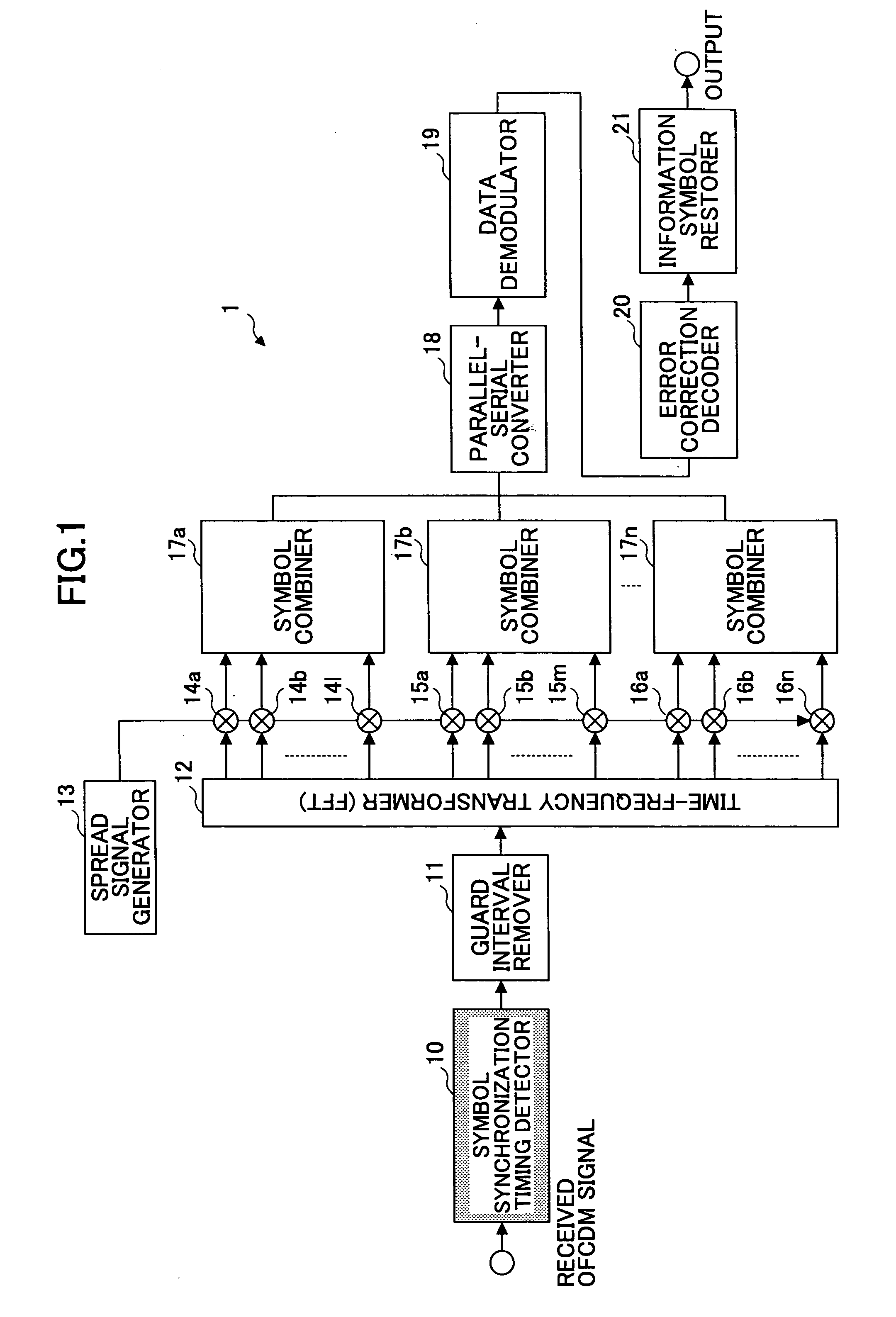 Signal reception device and method of signal reception timing detection