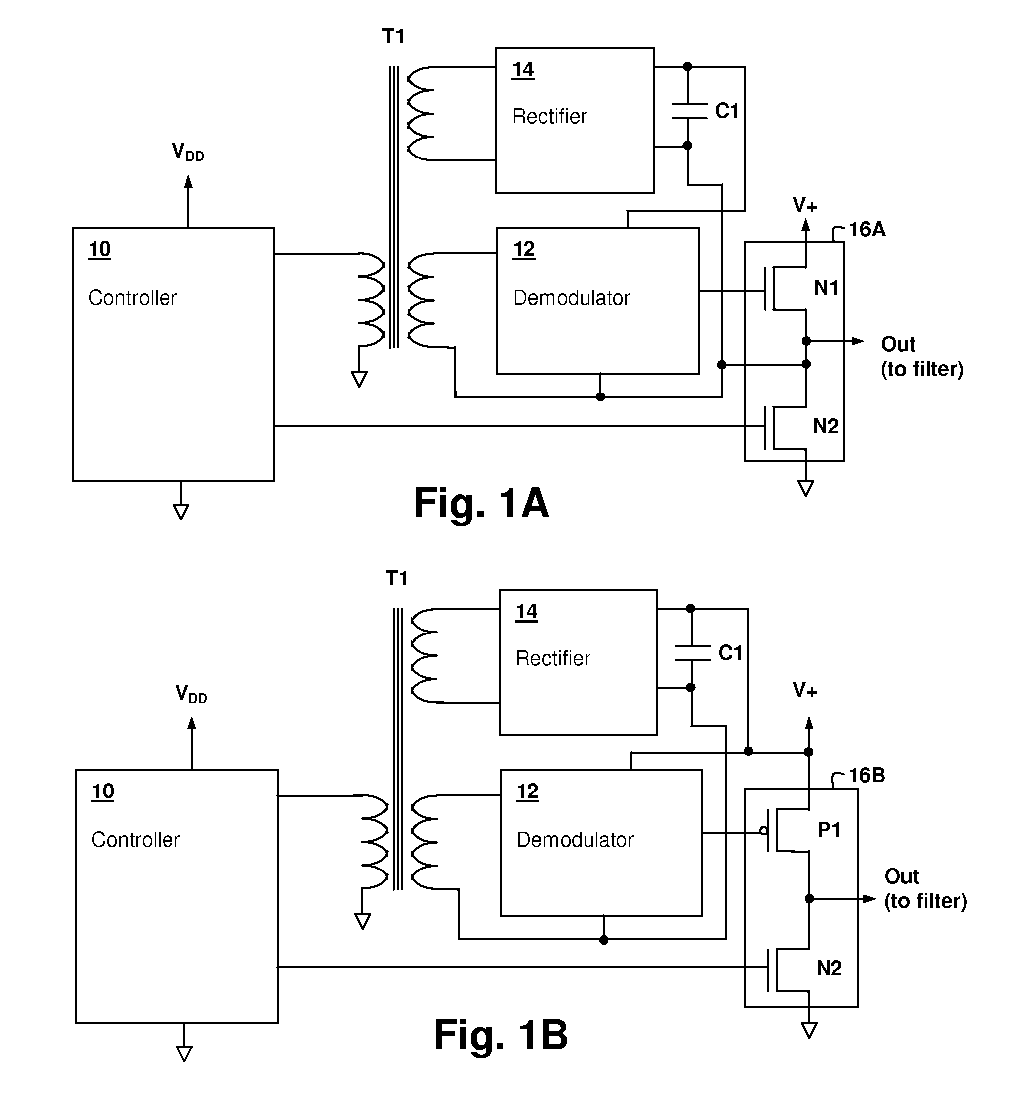 History-independent noise-immune modulated transformer-coupled gate control signaling method and apparatus