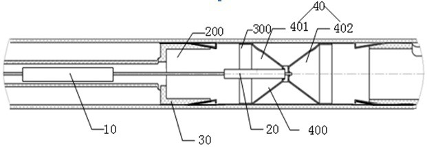 Linear array vehicle-mounted antenna and device