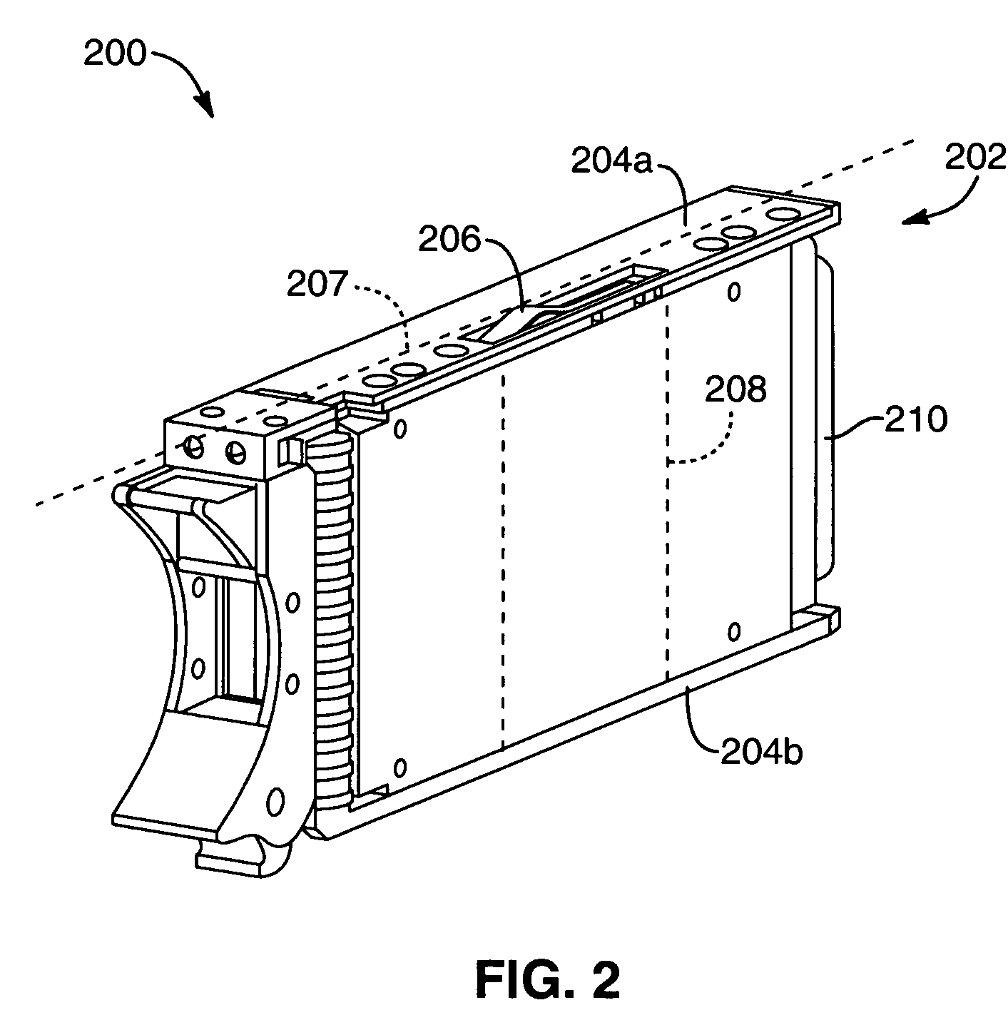 Apparatus, system, and method for reducing rotational vibration transmission within a data storage system