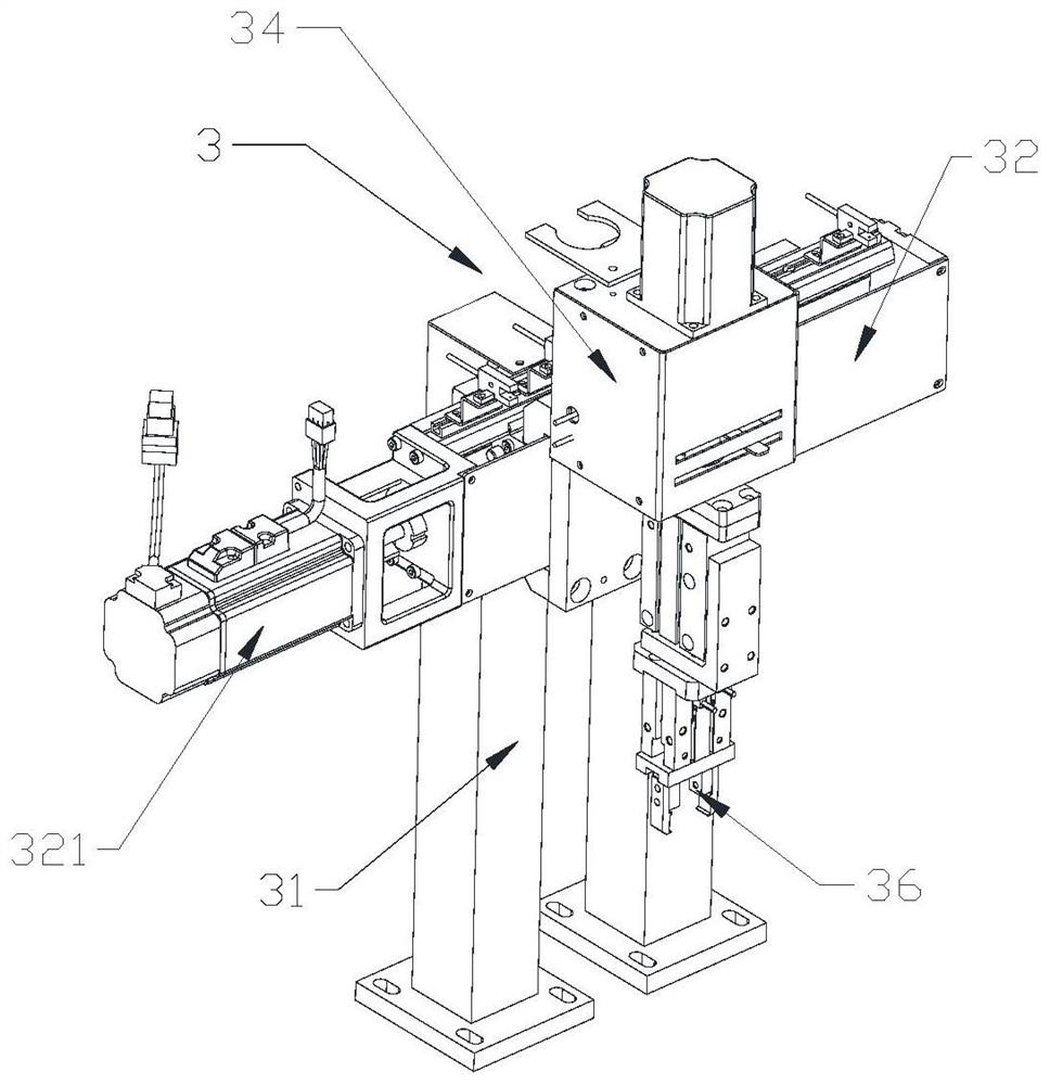 Automobile vehicle-mounted power socket assembling and grabbing mechanism