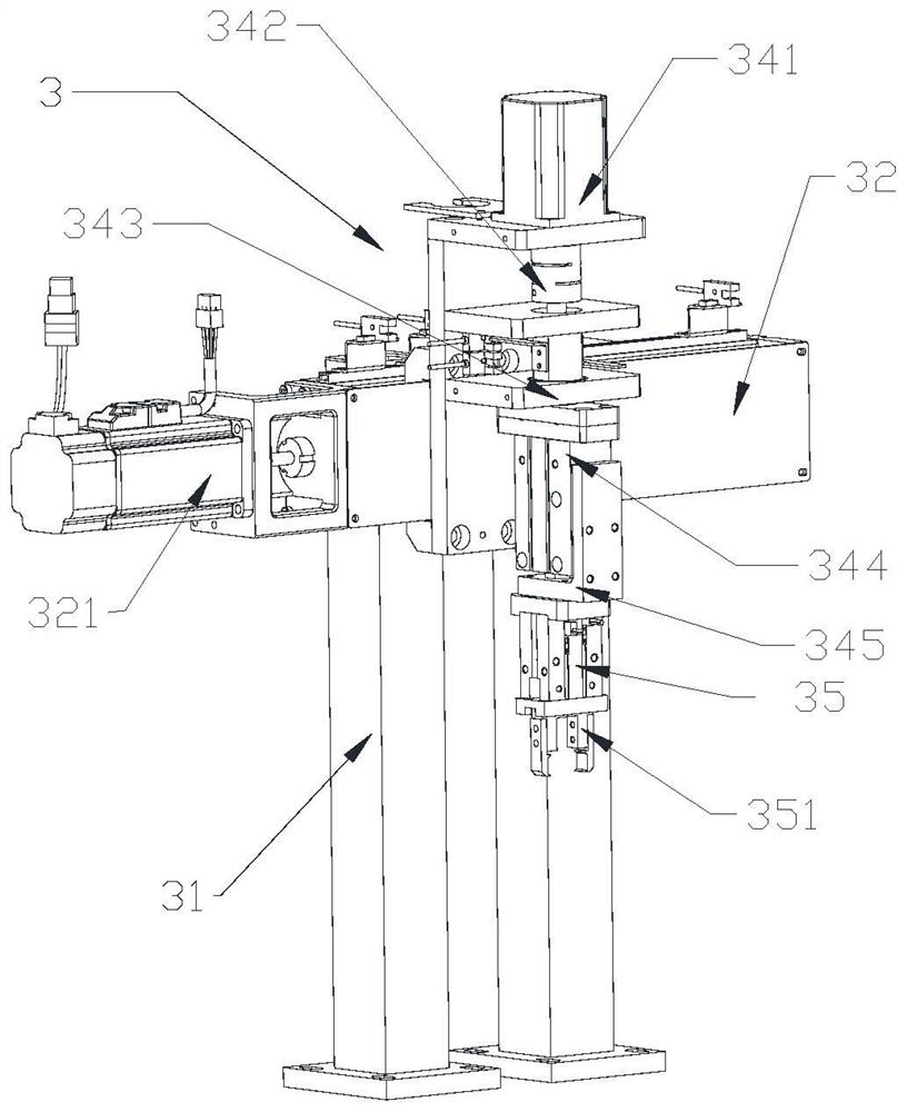 Automobile vehicle-mounted power socket assembling and grabbing mechanism