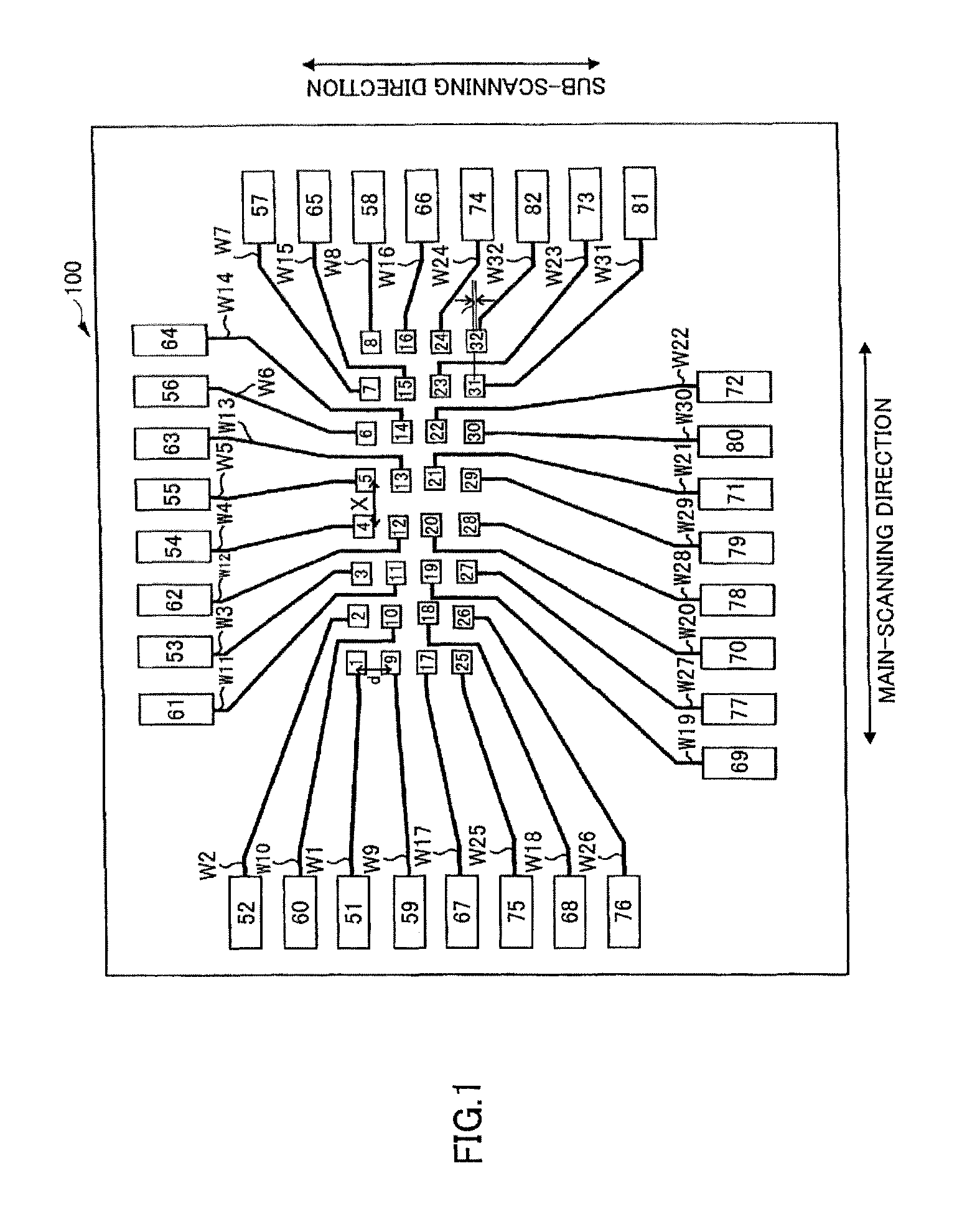 Surface-emitting laser array, optical scanning device, and image forming device