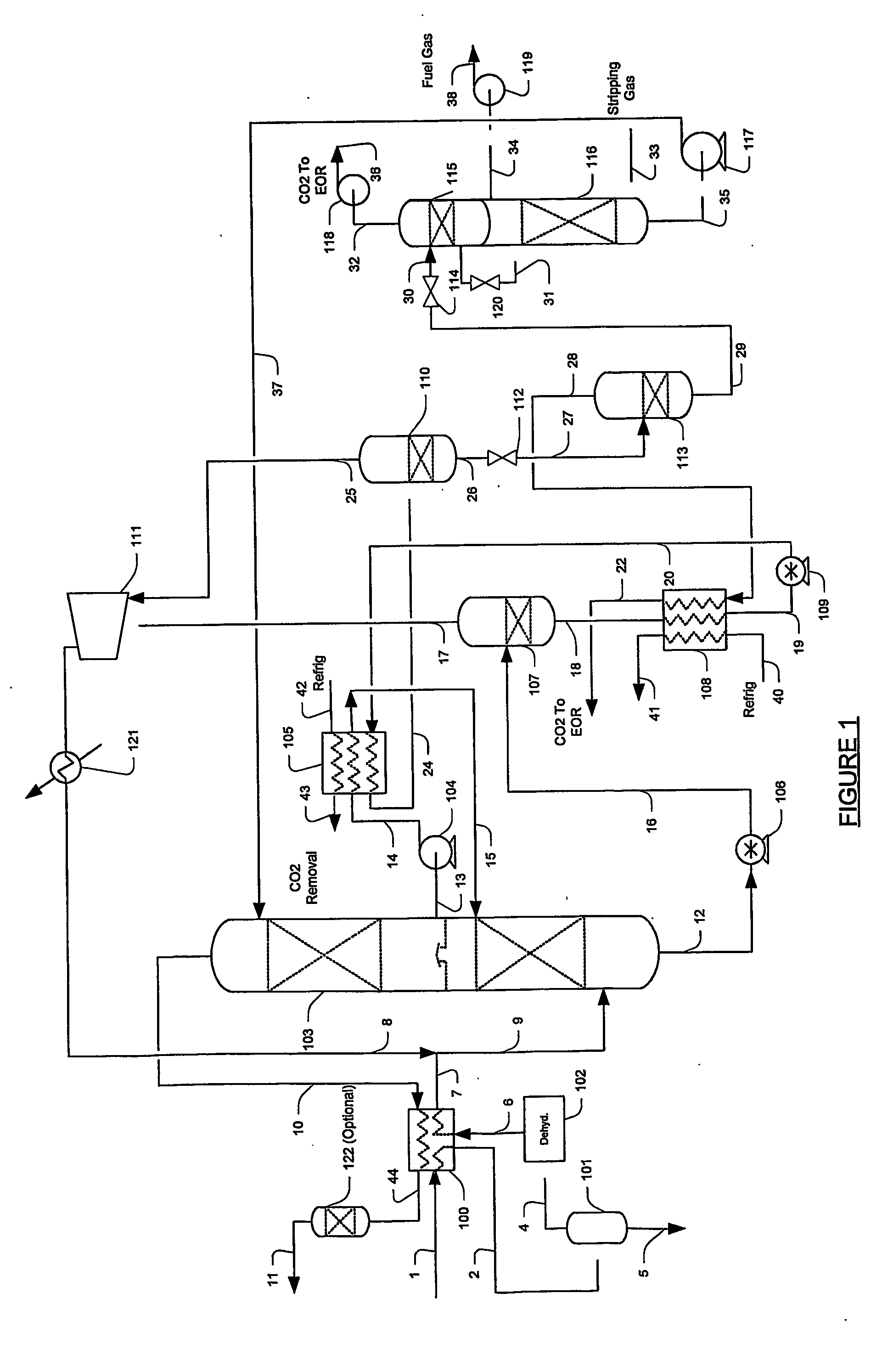 Configurations and method for improved gas removal