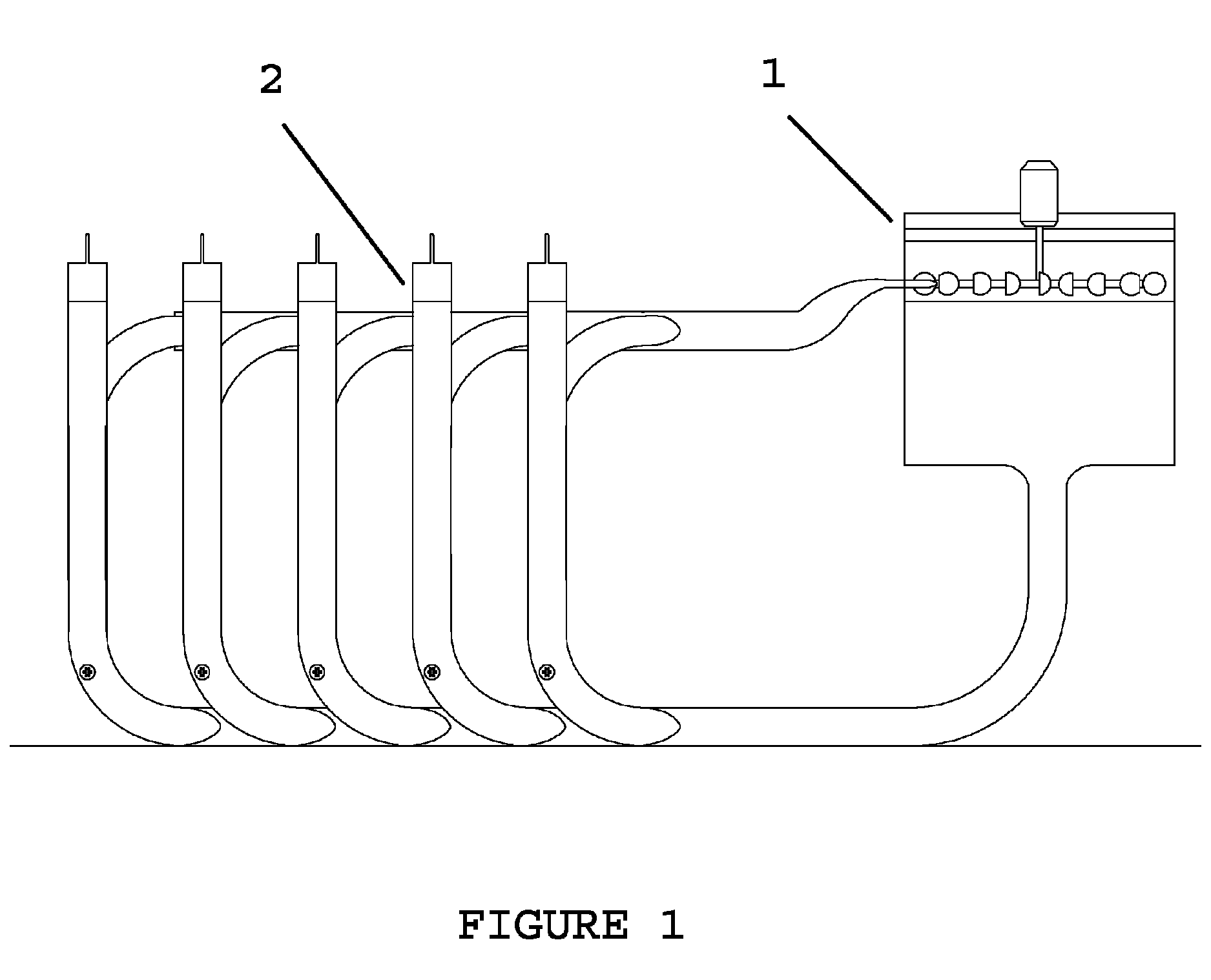 Maritime device for producing electric power